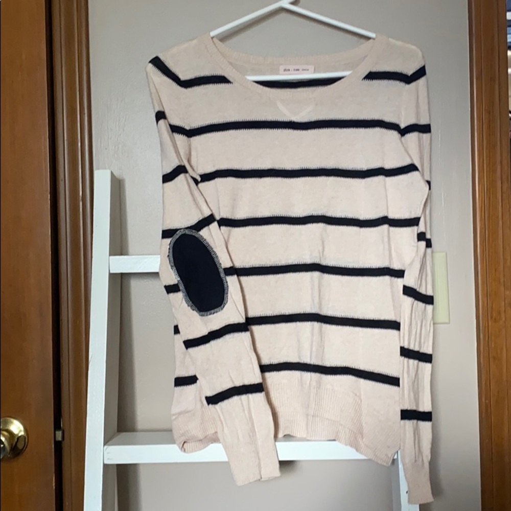 🌈 Elbow Patch Sweater